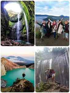 Bromo Ijen Tour & Mdakaripura, Tumpak Sewu Waterfalls 3 Days 2 Nights Bromo Ijen Tour & Waterfalls 3 Days 2 Nights