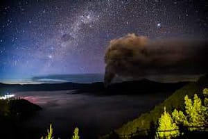 Camping on Mount Bromo (Milky Way Tour Photography)