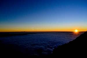 Sunrise From Mount Semeru